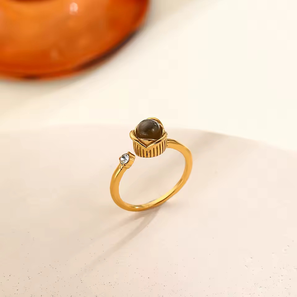 Custom photo ring